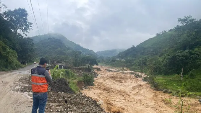 Heavy rains have triggered floods and landslides across several provinces in Ecuador
