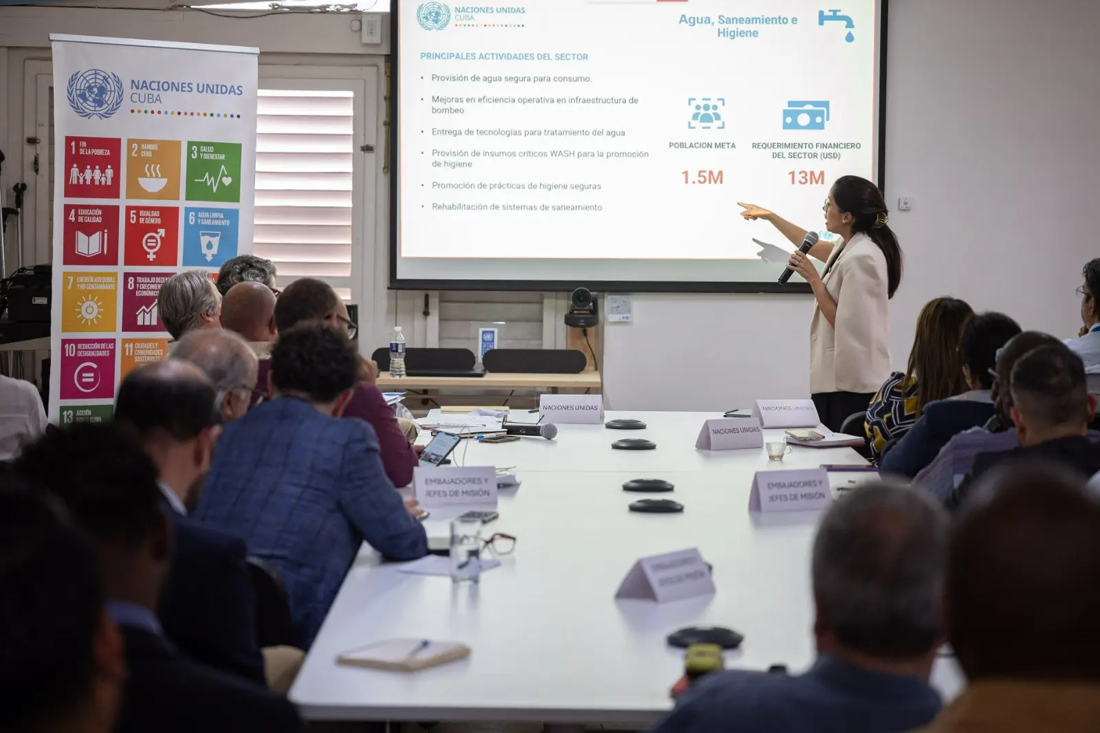 The action plan, extended through December, requires a total of $93.4 million to serve 2 million people. Photo: X/@ONU_Cuba.
