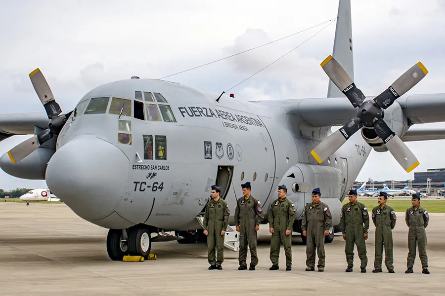 The Argentinean military contingent will be deployed in Brazil from 15 to 28 March. Photo: Government of Argentina.