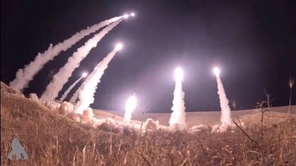 Reported Iranian missile and air defense activity during the latest phase of “True Promise 4.”