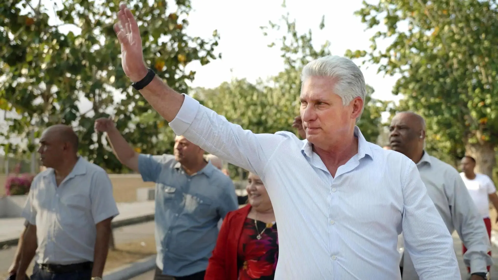 (FILE) "Preparing to defend peace is the best way to avoid war," said the Cuban President. Photo: EFE.