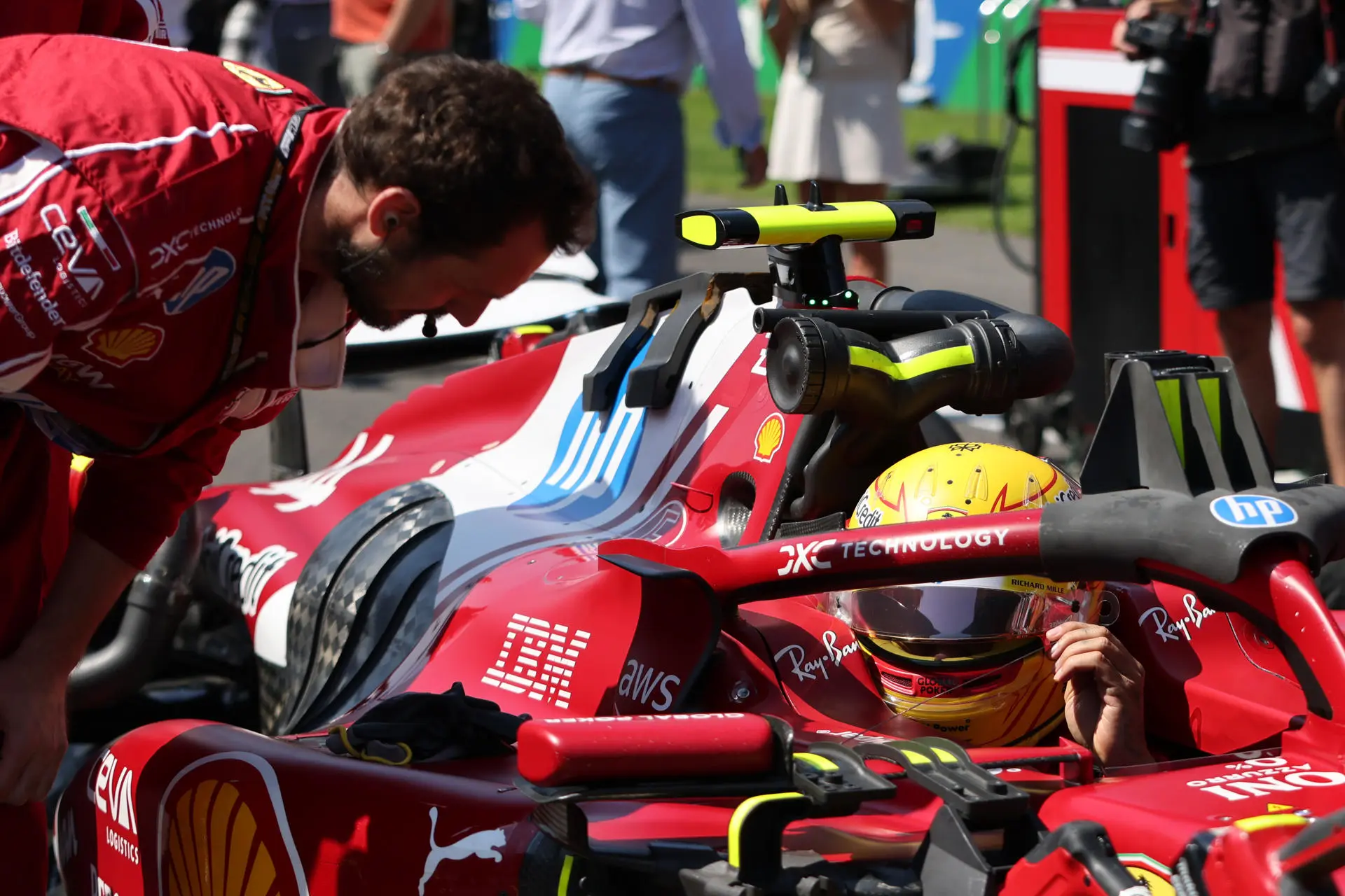 (FILE) The agreement, with a duration of five years, ensures activity in the circuit of Istanbul Park until 2031. Photo: EFE.