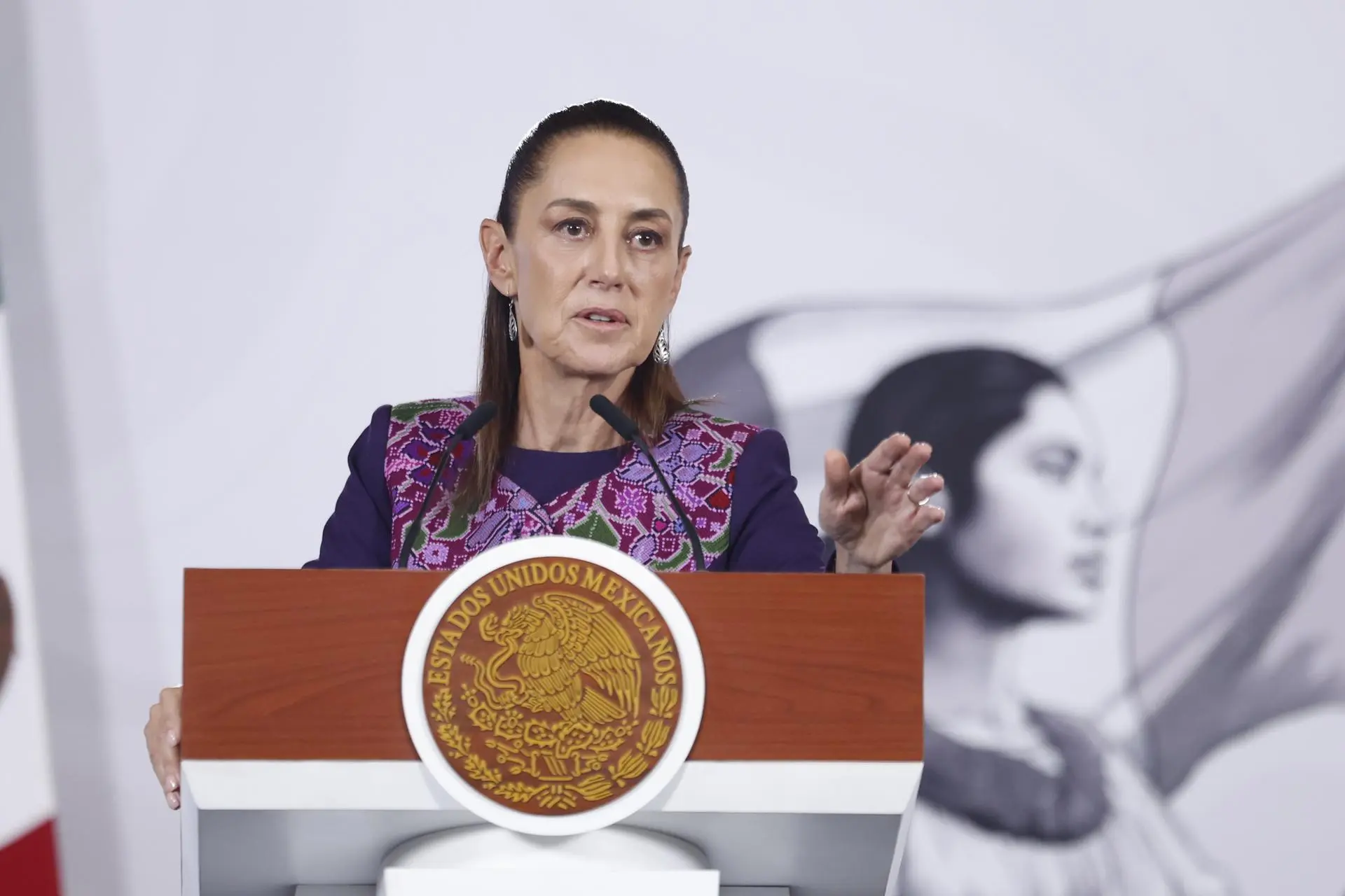 Mexican President Claudia Sheinbaum. Photo: EFE.