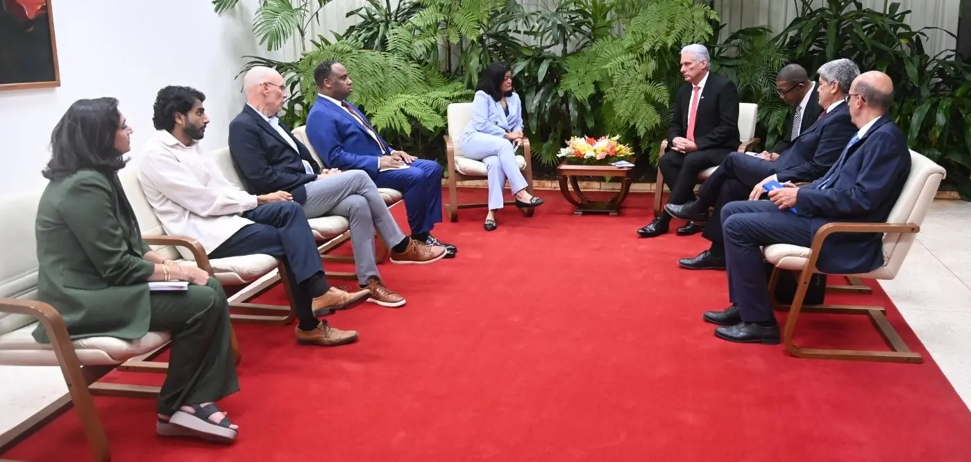 After a five-day visit to Cuba, Democratic lawmakers demanded the immediate removal of sanctions. Photo: X/ @DiazCanelB