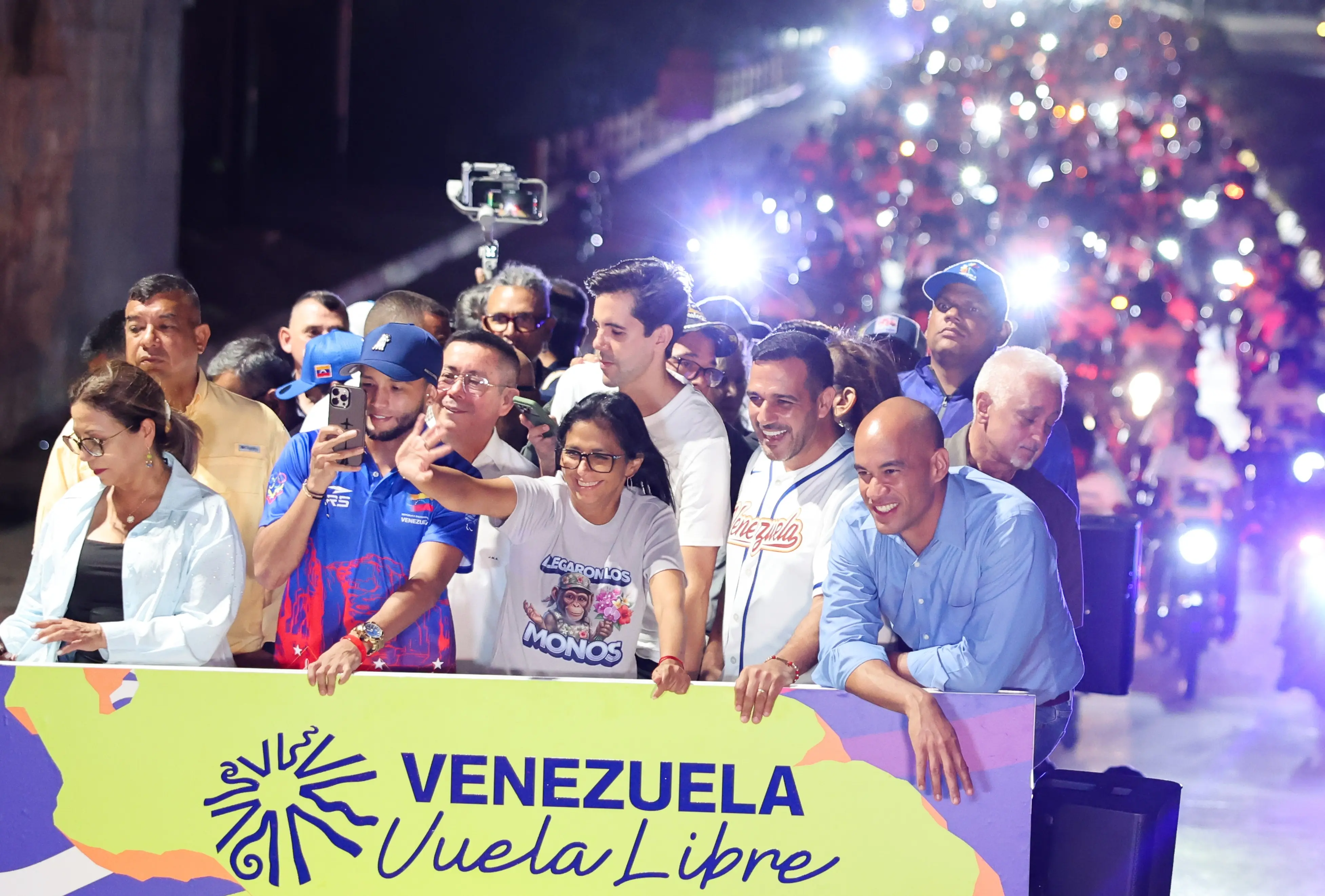 Delcy Rodríguez urged the formalization of employment in the country to ensure that the working class has the protection of the state and the law. Photo: Venezuelan Presidential Press.
