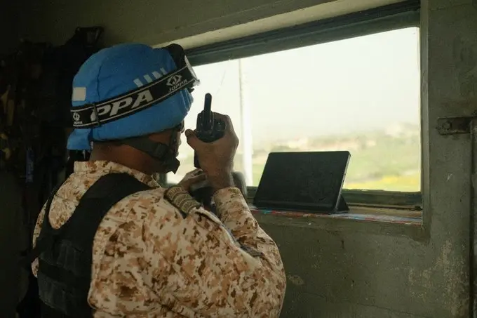 UN peacekeepers operate in southern Lebanon amid reported incidents involving Israeli forces. Photo: @UNIFIL_