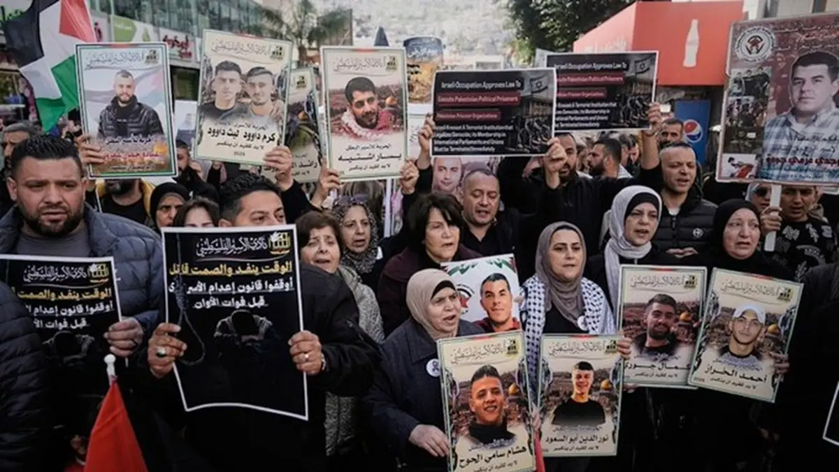 West Bank Palestinians on Strike Against Death Penalty