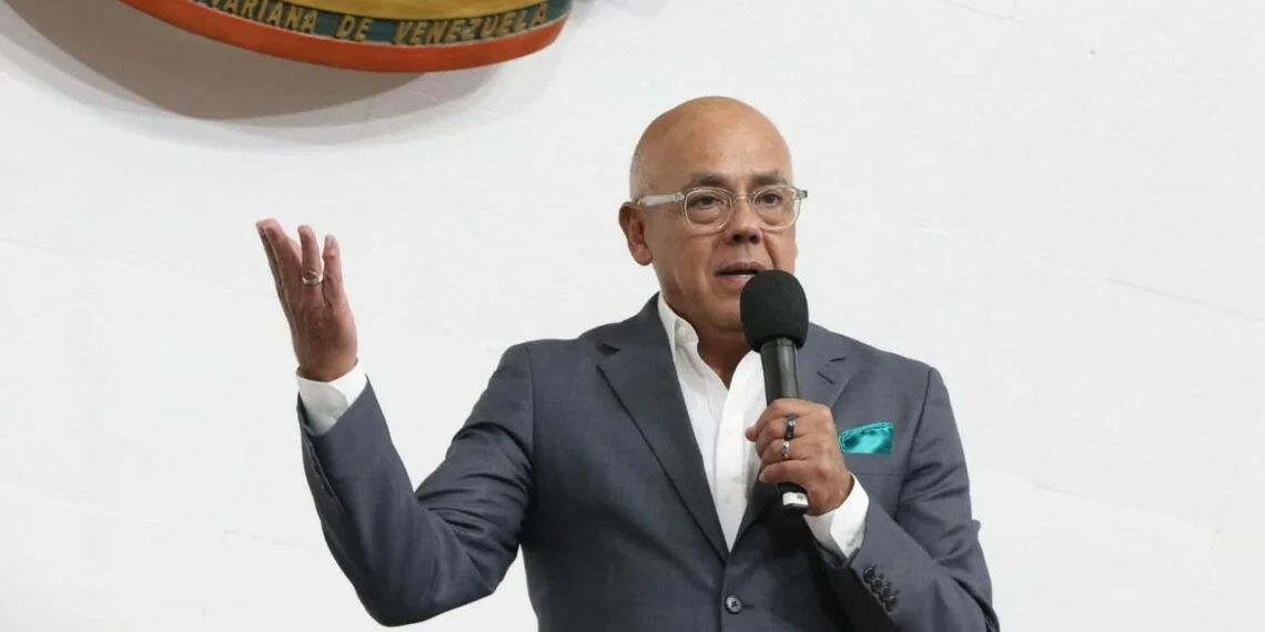 "Racism is a disease of the spirit, and it is unacceptable; and much more unacceptable is to seek excuses to try to justify this barbarity", denounced Jorge Rodríguez. Photo: AN.