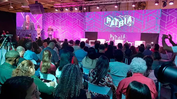 The 5th Edition of the Patria Colloquium, which began today in Havana, will run until April 18. Photo: Periodico Trabajadores.