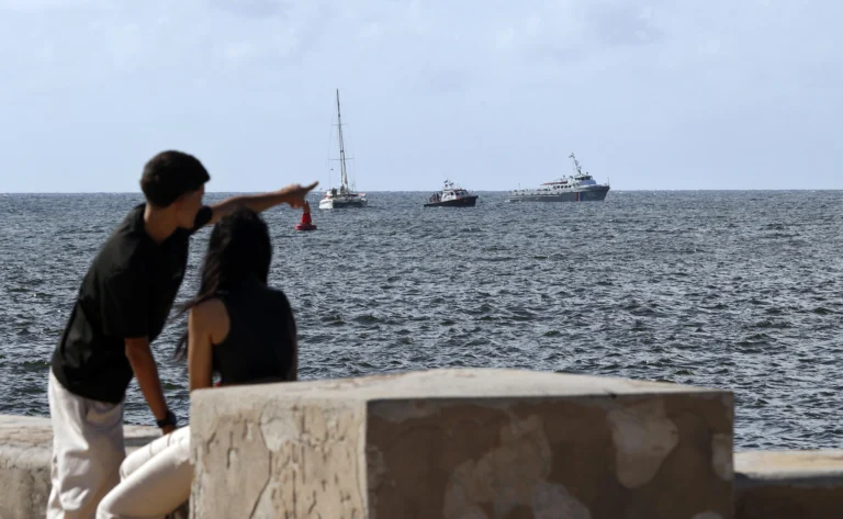 The cargo will soon depart on a vessel from Mexico, in a logistical operation coordinated with the administration of President Claudia Sheinbaum. Photo: EFE.