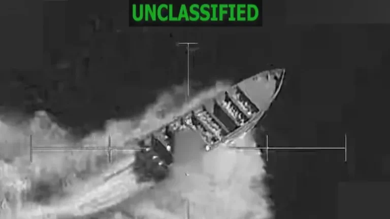 US operations target suspected drug trafficking routes in the Pacific. Photo: EFE