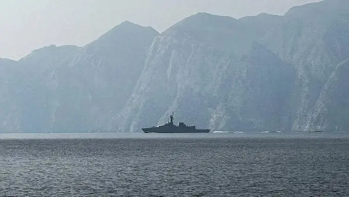 Strait of Hormuz remains a focal point of rising U.S.-Iran tensions Photo: @MayadeenEnglish