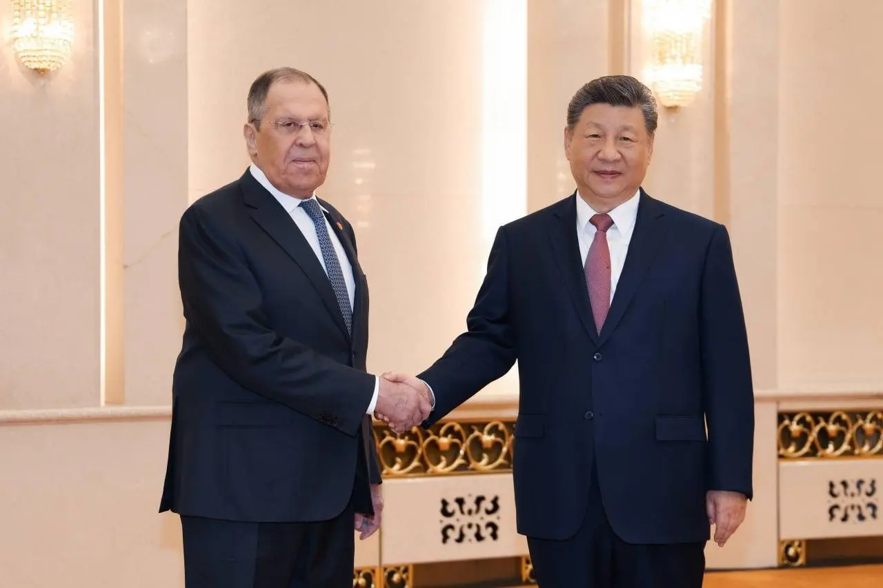 Russian Foreign Minister Accuses the West of Scheming to Contain Russia-China Ties