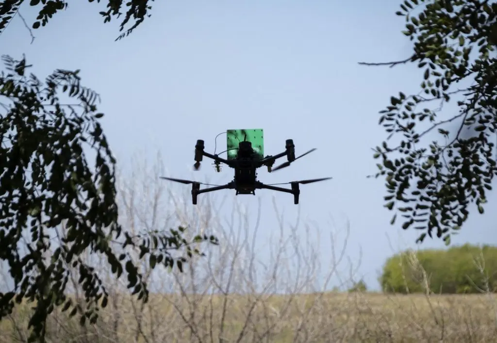 (FILE) Ukrainian drone. Photo: EFE.