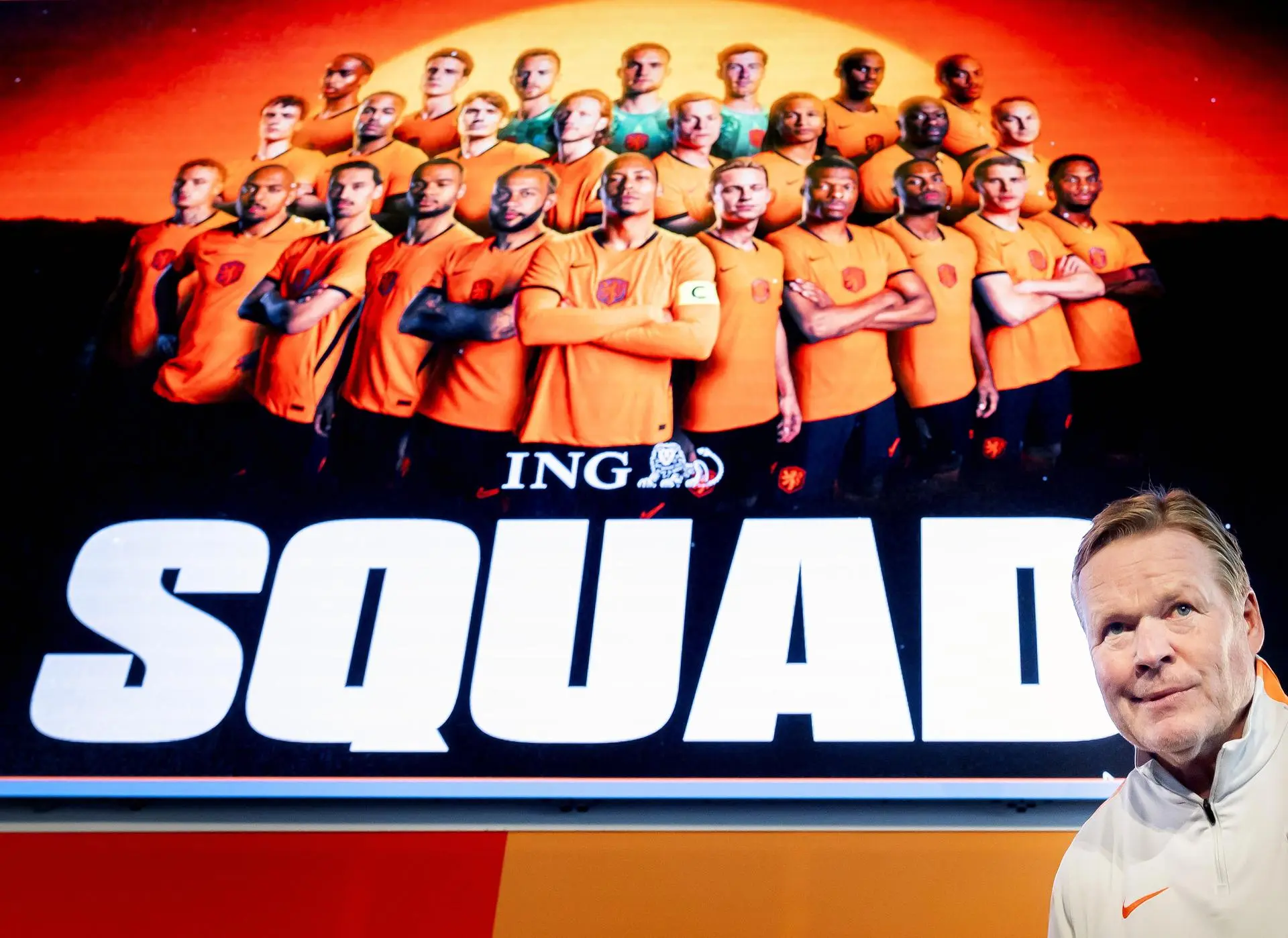 Technical director Ronald Koeman will lead the tactical renewal of the Netherlands' team in the World Cup 2026. Photo: EFE.
