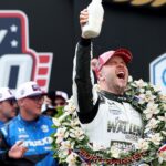 The Meyer Shank Racing w/Curb Agajanian driver became the third Swede to win "The Greatest Spectacle in Racing," joining Kenny Brack (1999) and Marcus Ericsson (2022). Photo: IMS.