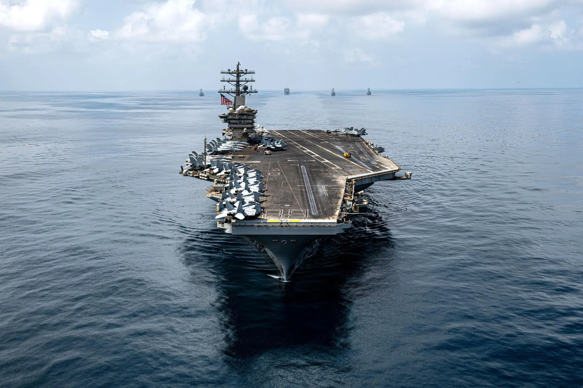 U.S. Nimitz Carrier Enters Caribbean Amid Trump’s Threats Against Cuba