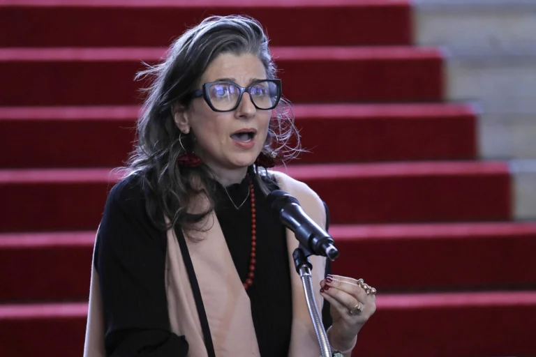 (FILE) UN Special Rapporteur for the Occupied Palestinian Territories Francesca Albanese. Photo: EFE.
