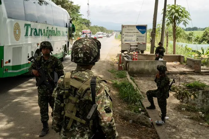 Humanitarian teams and authorities recovered the body of journalist Mateo Pérez Rueda in rural Briceño after his disappearance while covering armed clashes. Photo:  Europa Press