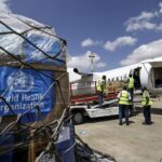 The delivery follows confirmation of 500 cases of Ebola on 15 May, with a balance of 131 people dead, according to the Ministry of Health. Photo: EFE.