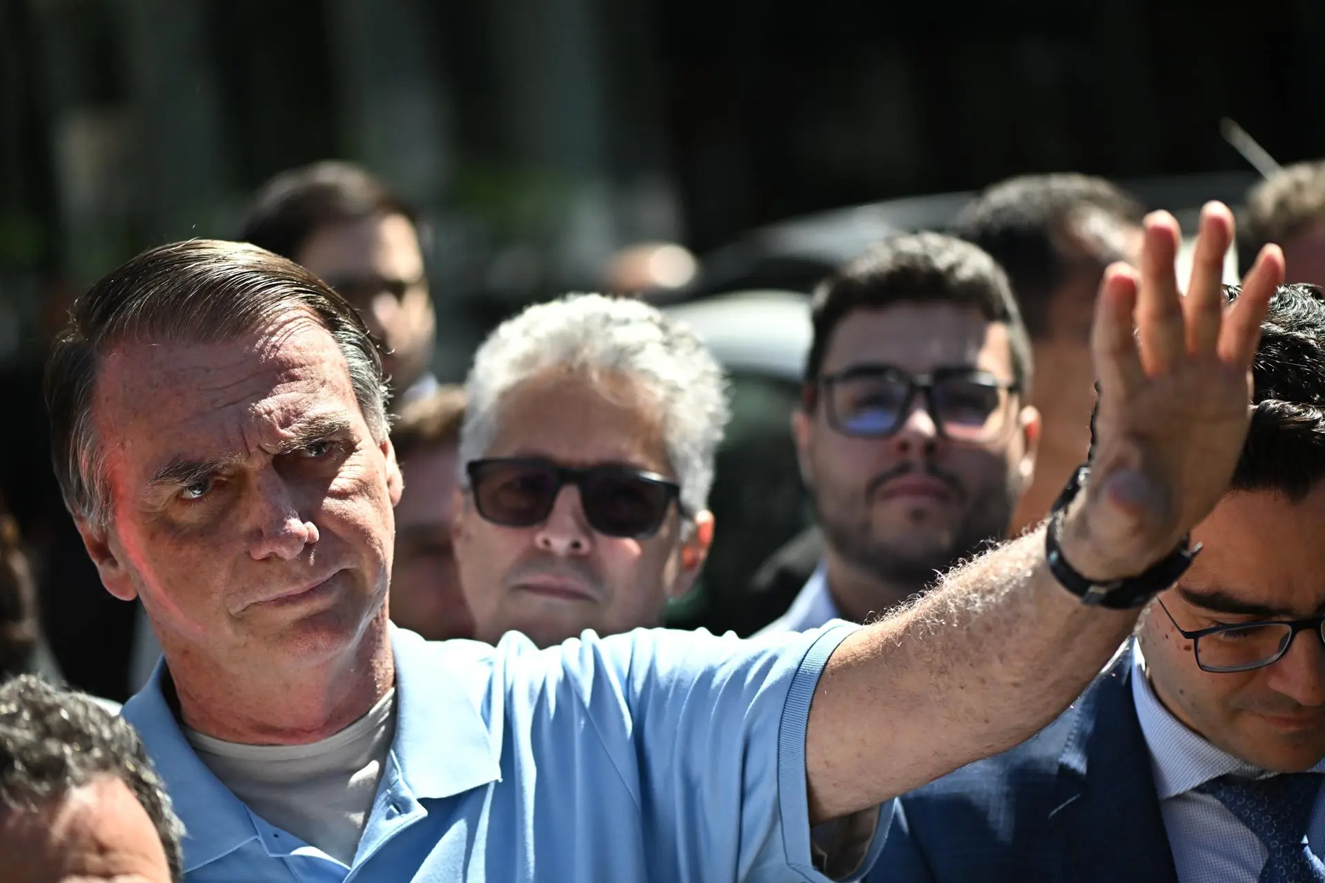 (FILE) Bolsonaro was sentenced to 27 years during the trial held in 2025. Photo: EFE.
