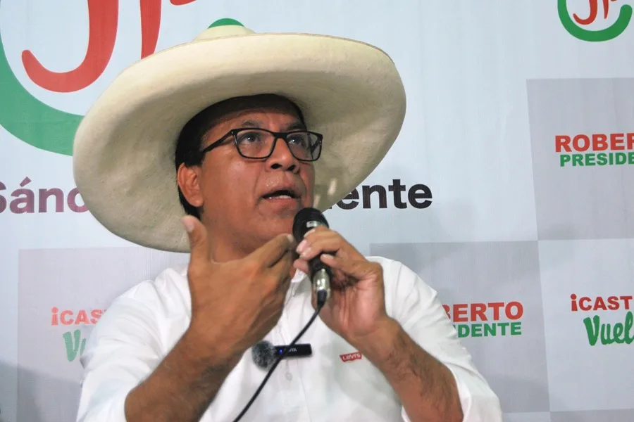 (FILE) Peruvian Presidential candidate Roberto Sanchez. Photo: EFE.