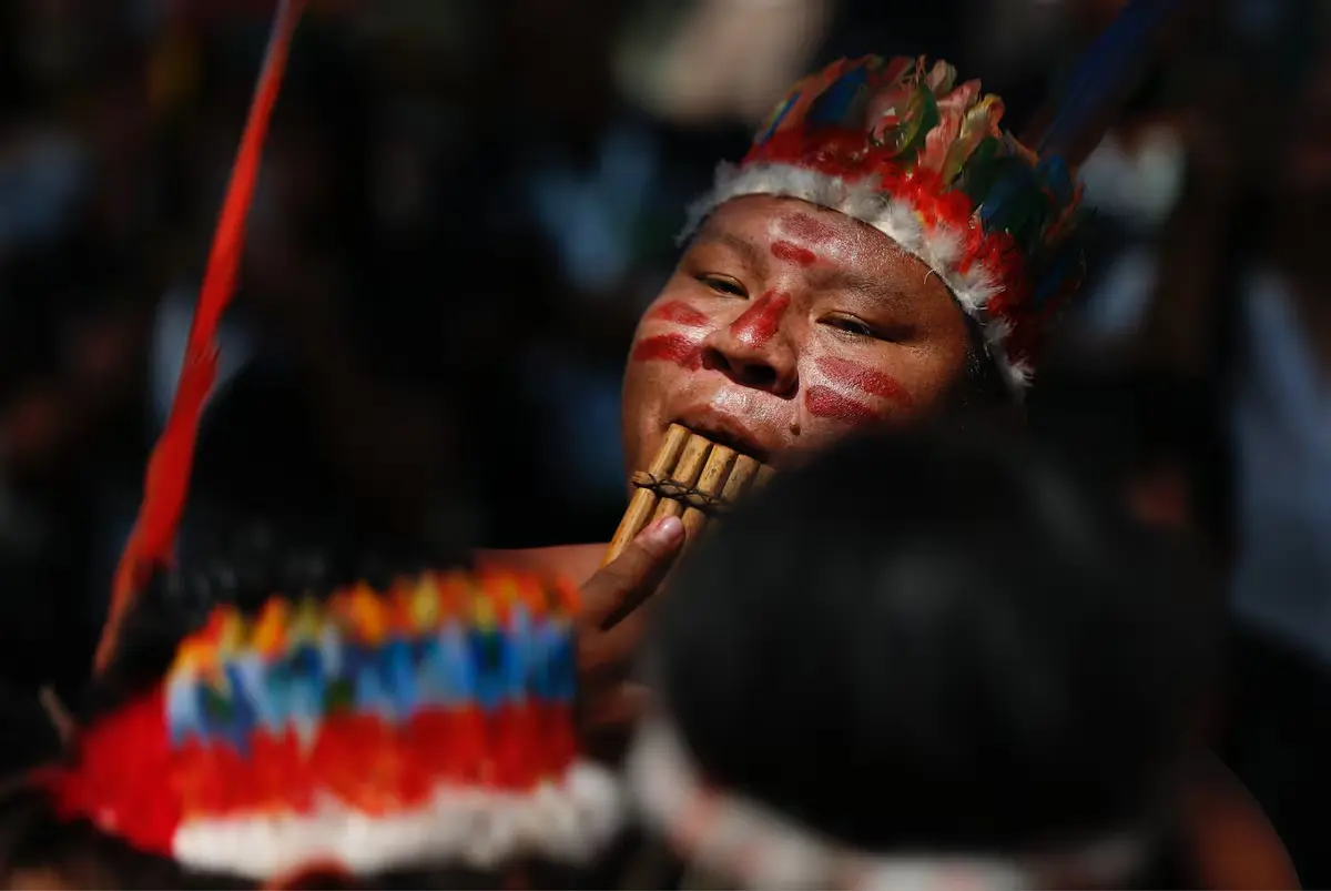 (FILE) The project guarantees a native rector and proposes to integrate academic science with ancestral knowledge focused on territory, environment, health, education, native languages and technology. Photo: EFE.