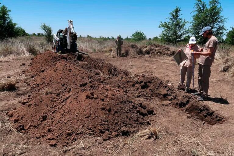 The finding represents progress in Memory, Truth and Justice, despite the negationist discourse of the executive led by Javier Milei and the underfunding implemented towards Human Rights policies. Photo: EAAF.