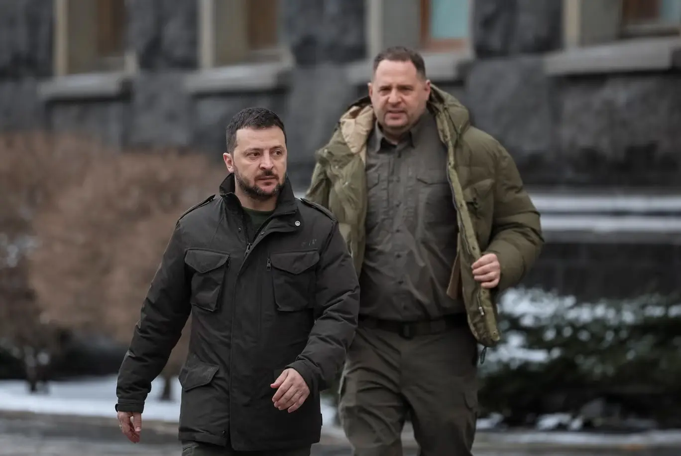 (FILE) The Specialized Anti-Corruption Prosecutor’s Office reported that in case of bail, Yermak will have to carry an electronic monitor on his ankle, stay in Kiev and avoid contact with other suspects. Photo: Reuters.