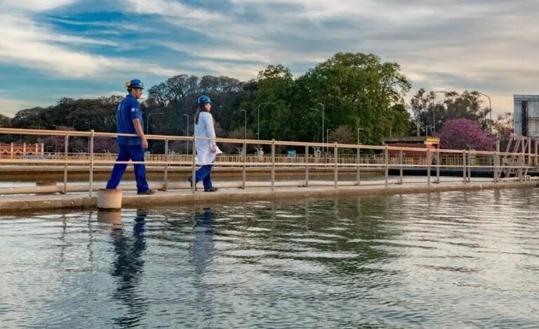 The new concession contract was approved at the end of April and set the service for a 30-year term, with the possibility of being extended by 10 years. Photo: AySA.