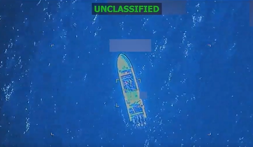 Photo: Screenshot from a video posted by the U.S. Southern Command on Social Media.