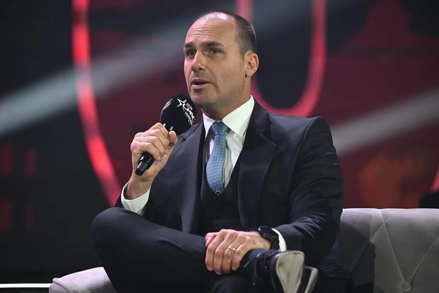 (FILE) Former Member of the Chamber of Deputies Eduardo Bolsonaro. Photo: EFE.