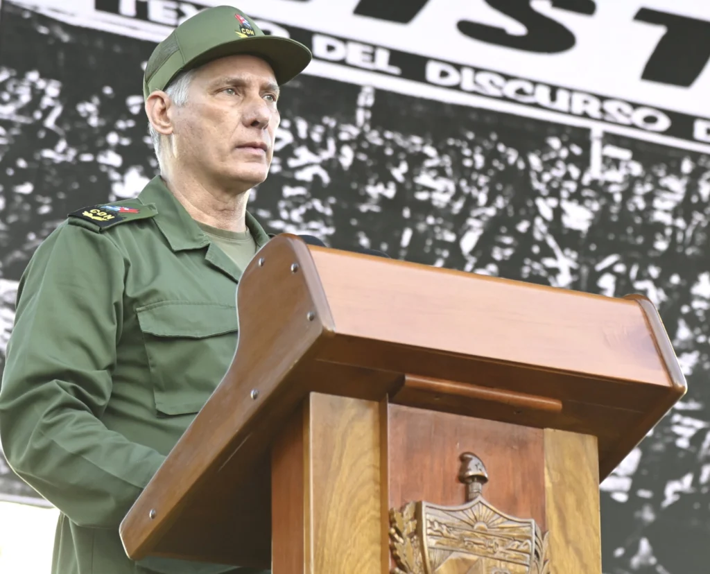 President Diaz-Canel Calls To Avoid a US Imperialist Aggression on Cuba