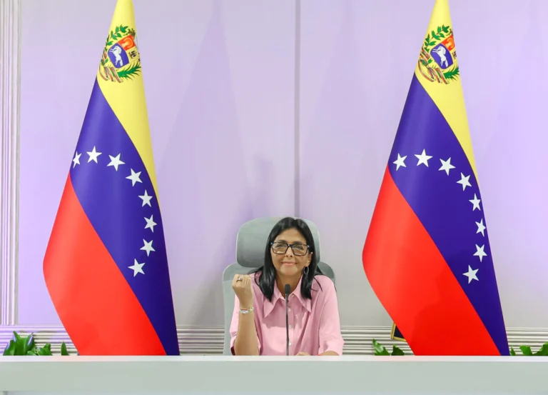 Acting President Delcy Rodriguez. Photo: Venezuelan Presidency.
