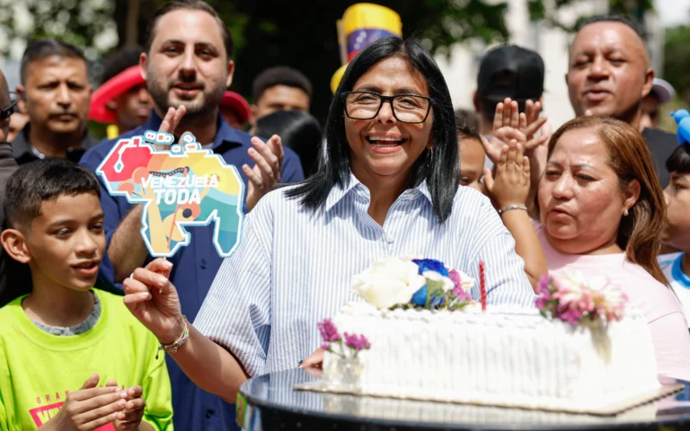 Delcy Rodríguez stated that the primary and main interest of the government is Venezuela, its rights and the protection of the homeland. Photo: Venezuelan Presidential Press.