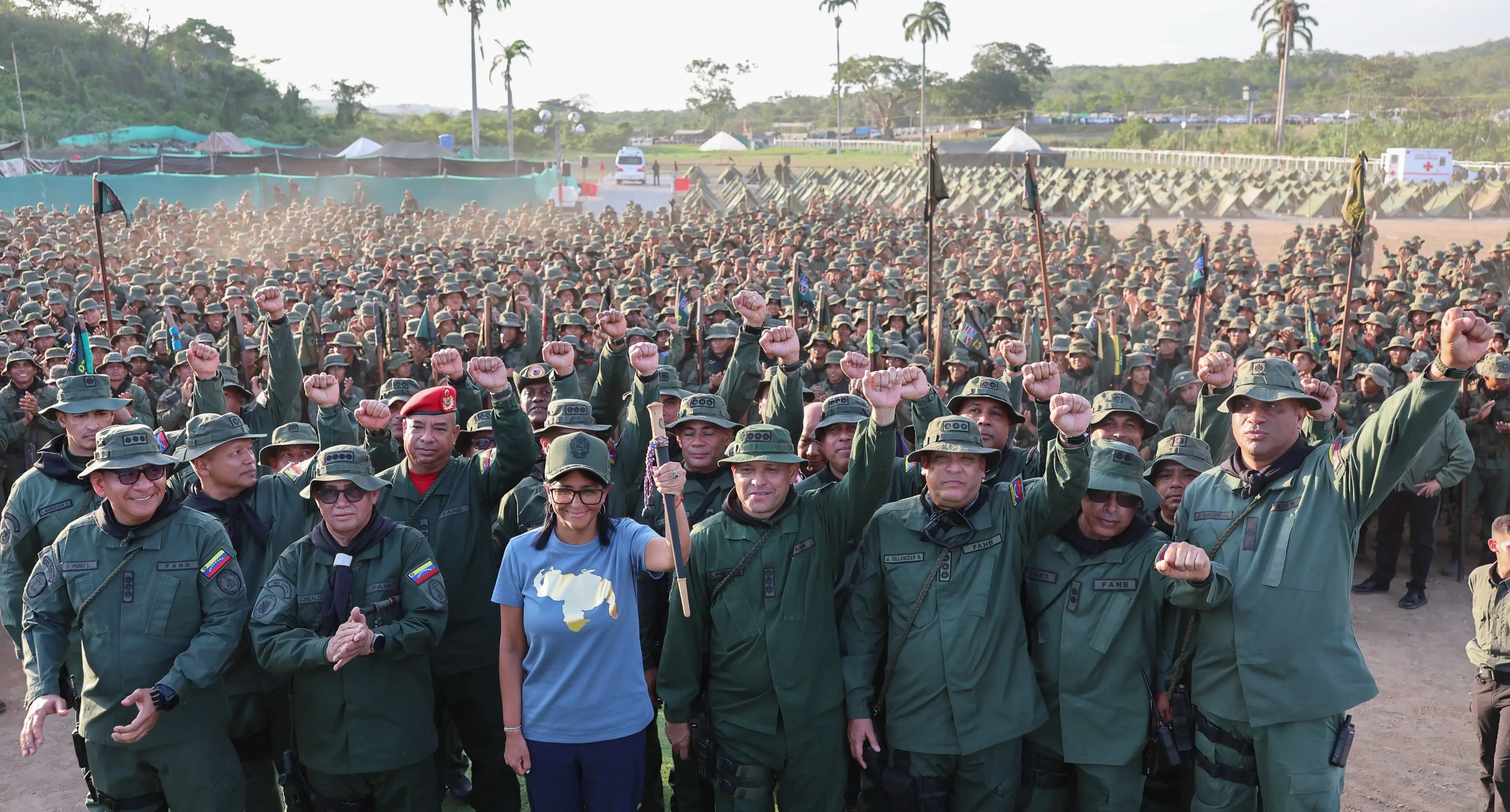 These activities are part of the strengthening of the Territorial Defense System to guarantee national sovereignty against any external threat. Photo: Venezuelan Presidential Press.