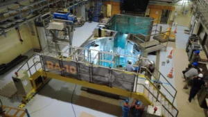 View of the Ezeiza Atomic Center, headquarters of the RA-10 project and laboratories of the National Atomic Energy Commission. Photo: Argentinean Government.