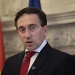 Minister José Manuel Albares confirmed that Spain will not recognize the jurisdiction of Israeli courts over citizens illegally captured in international waters. Photo: EFE.