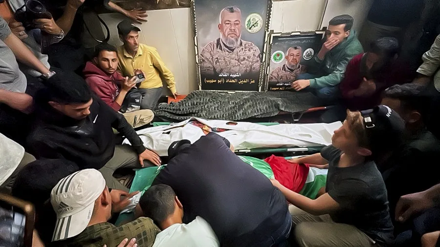 Al Haddad's funeral. Photo: EFE.
