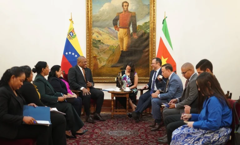 Venezuela Suriname cooperation advances through high-level bilateral talks