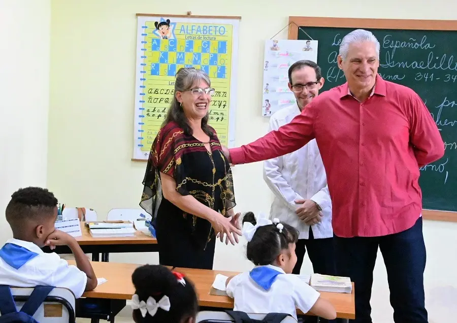 Cuban President Diaz-Canel Highlights Pioneer Project