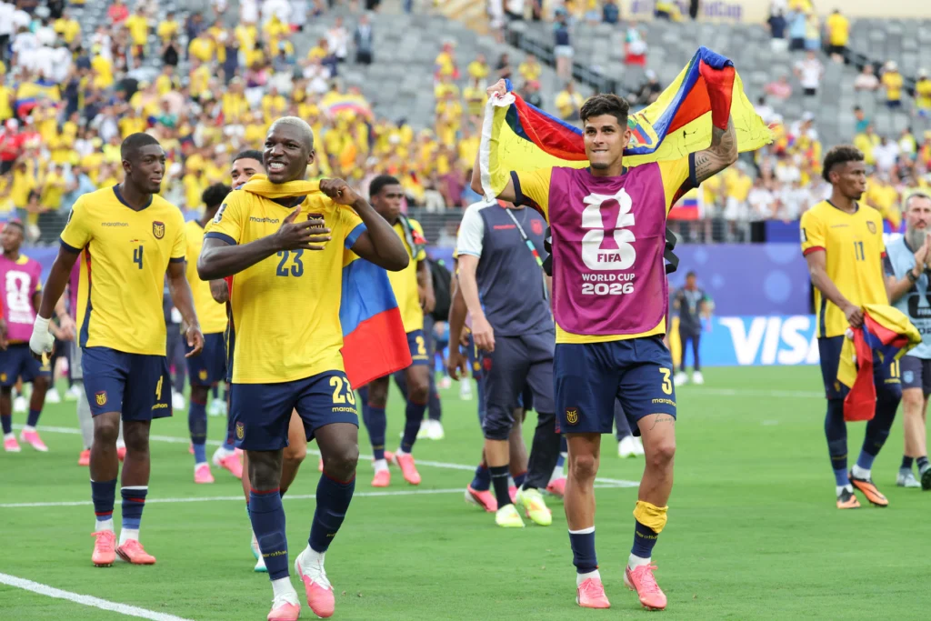 This historic triumph has turned the tournament into an absolute celebration for the Ecuadorian people, rewriting the nation's sporting history. Photo: EFE.