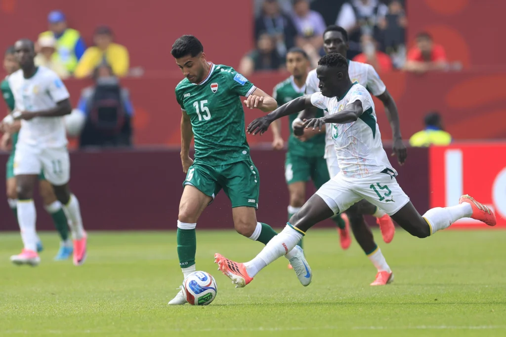 Senegal become the first African team to score five goals in a World Cup match. Photo: EFE.