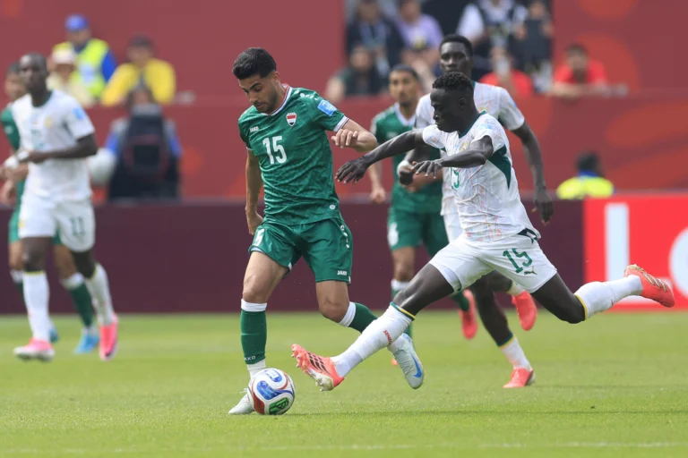 Senegal become the first African team to score five goals in a World Cup match. Photo: EFE.