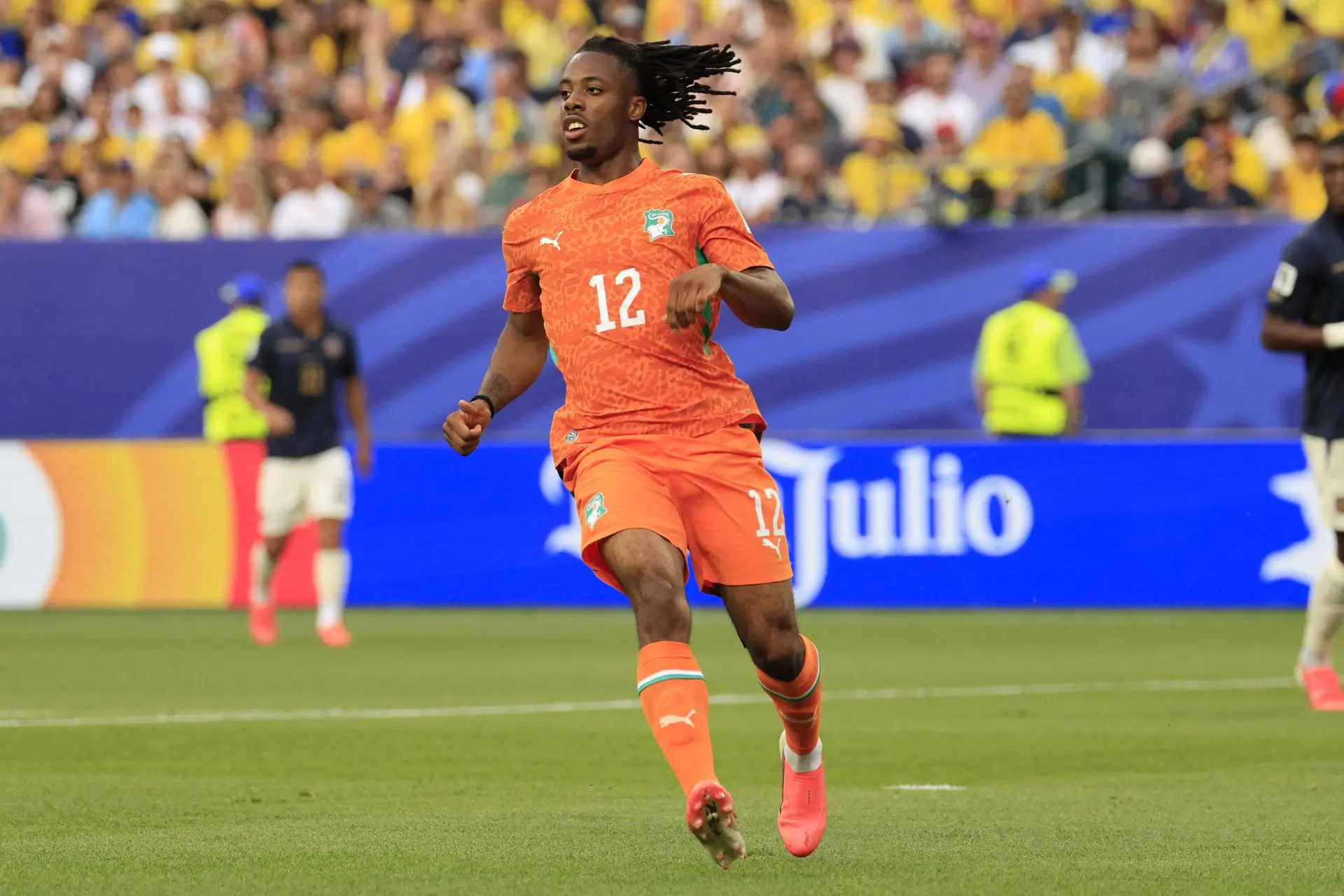 The Ivorian Football Federation clarified that it has not been officially notified of any legal proceedings, reaffirmed its support for the forward and confirmed that the player will remain in the United States waiting for the team. Photo: EFE.