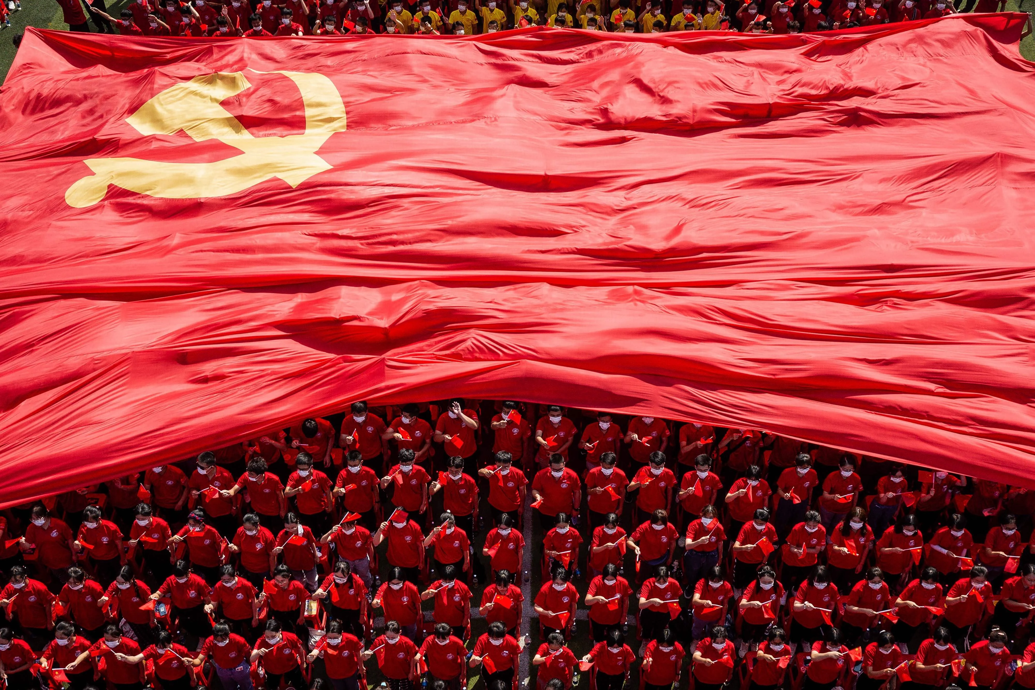 The Communist Party of China had 101.29 million members at the end of 2025, following an increase of 1.01 million members in one year.