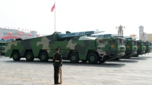 Dongfeng-17 missile military drill China