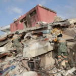 Venezuela earthquake prayer day aid center at parish