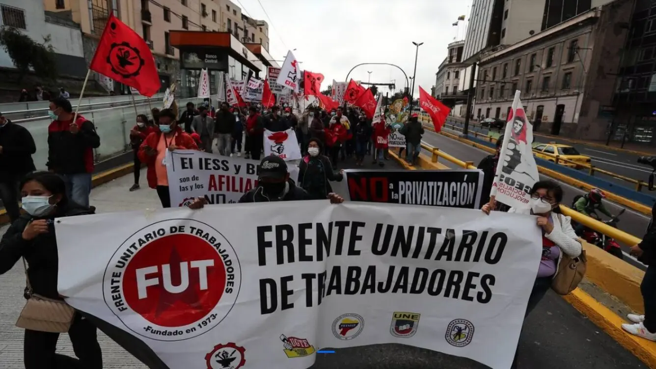 Ecuadorian Workers Call Two‑Day Mobilization to Protest Public Sector Layoffs and Fuel Price Hikes