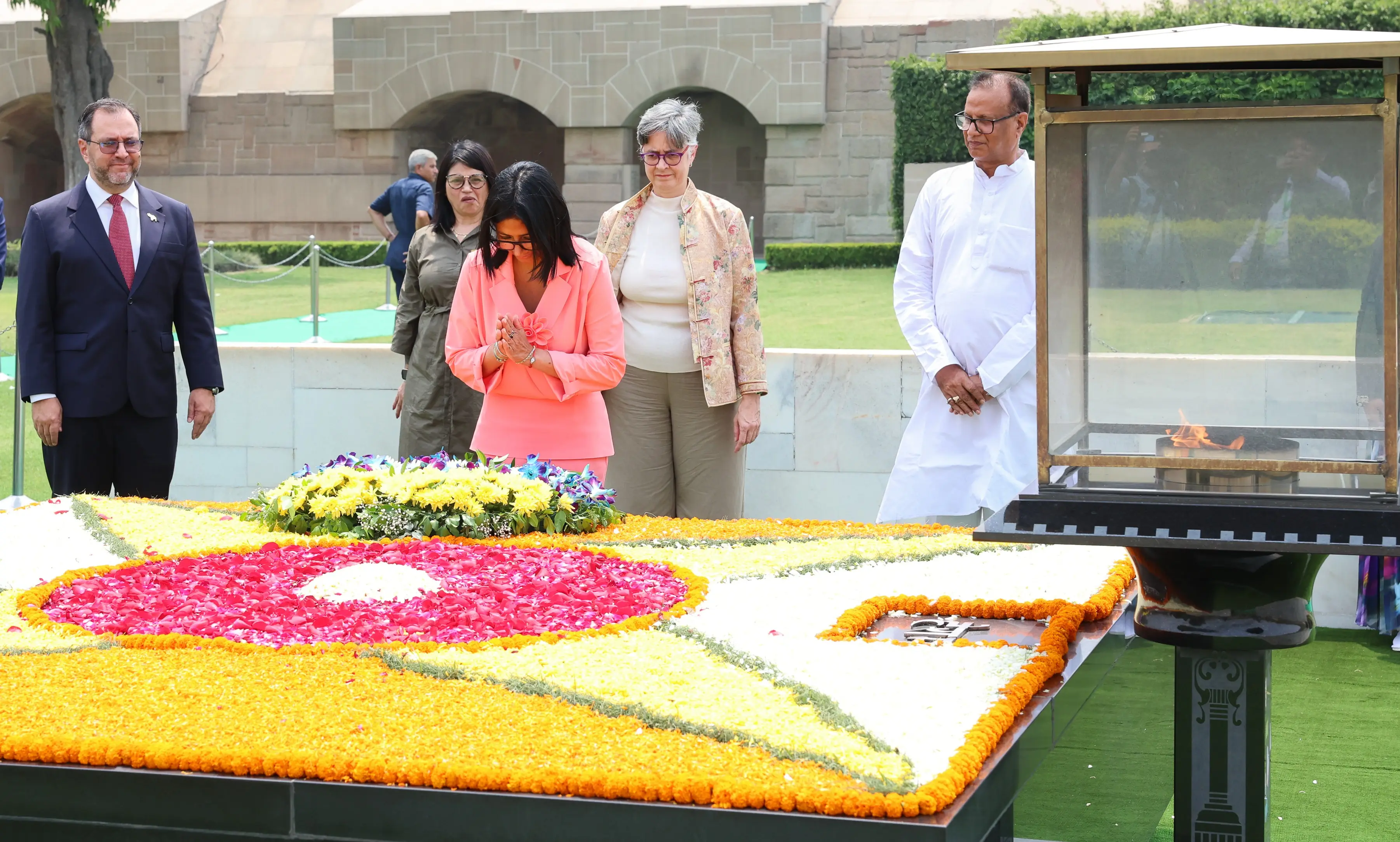 The act reaffirmed the historical ties of friendship, mutual respect and strategic cooperation between Venezuela and India, consolidating a bilateral agenda based on peace diplomacy and shared development. Photo: Venezuelan Presidential Press.